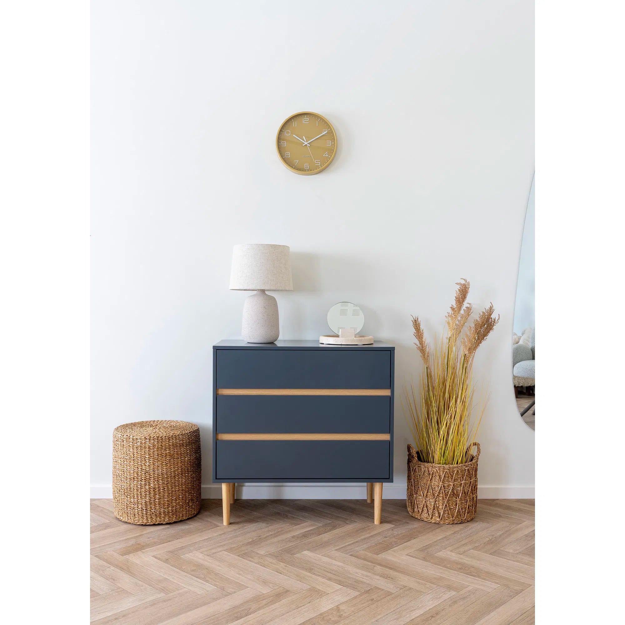 Kunstpflanze Sorghumgras – 110 cm natürlicher Look mit stilvollem Flair
