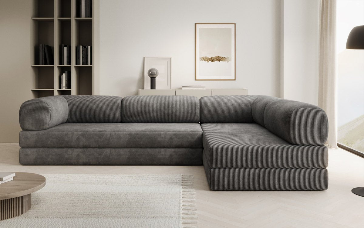 Designer Sofa Lazy L in Cord