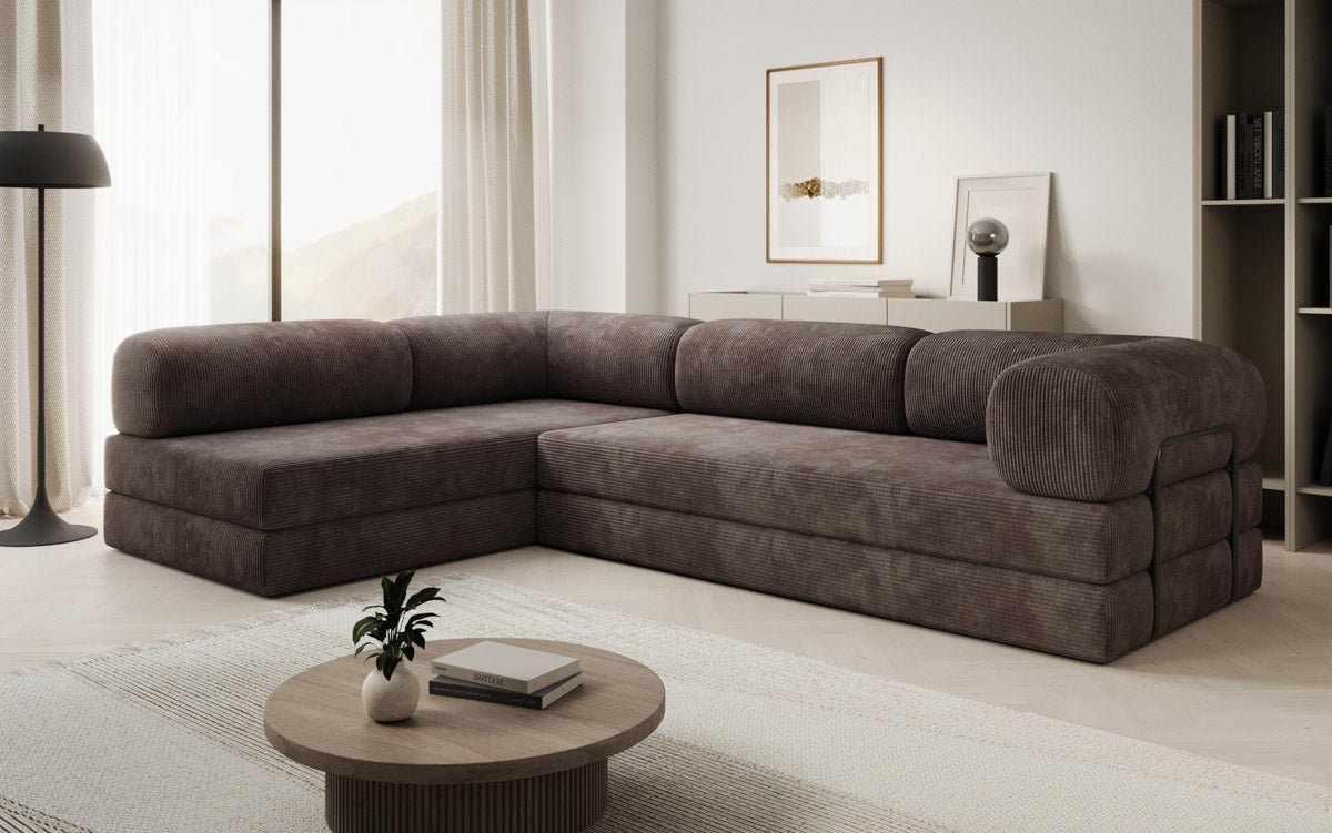 Designer Sofa Lazy L in Cord