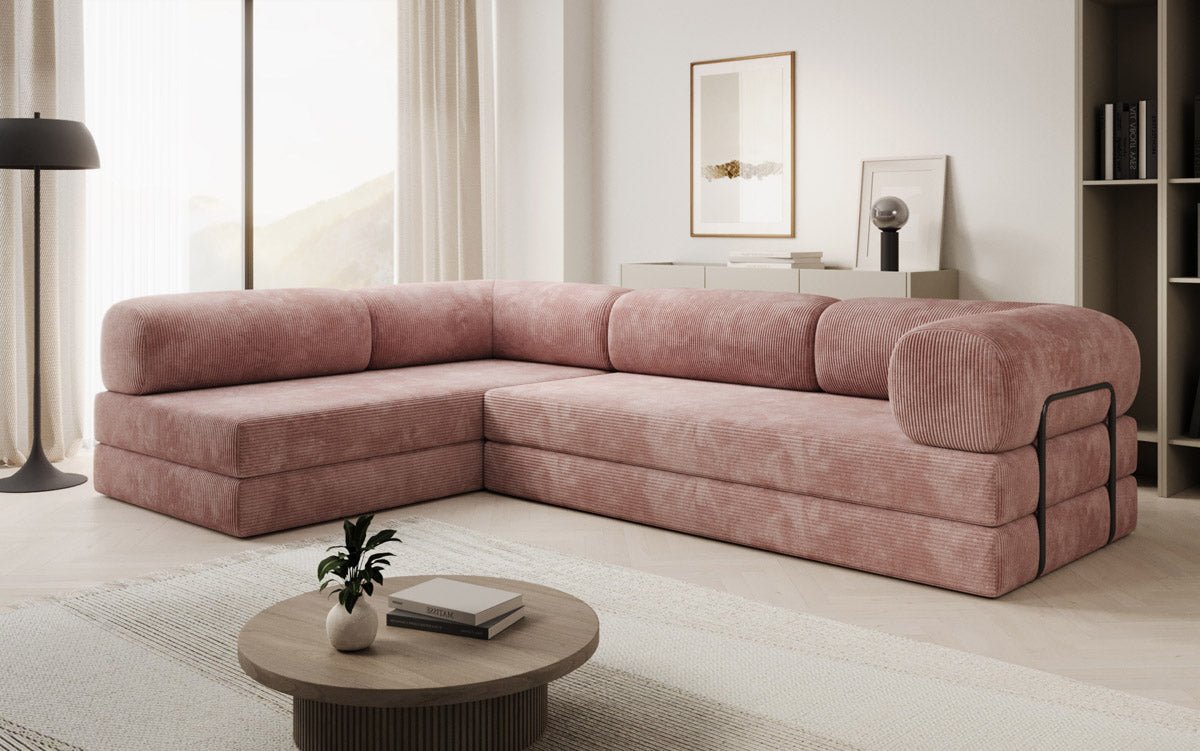 Designer Sofa Lazy L in Cord