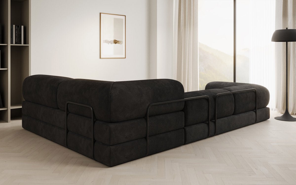Designer Sofa Lazy L in Cord