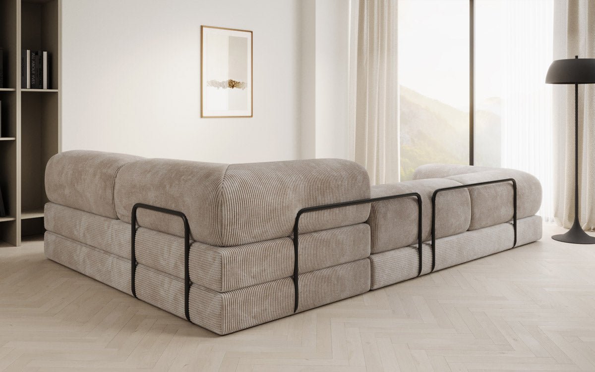 Designer Sofa Lazy L in Cord