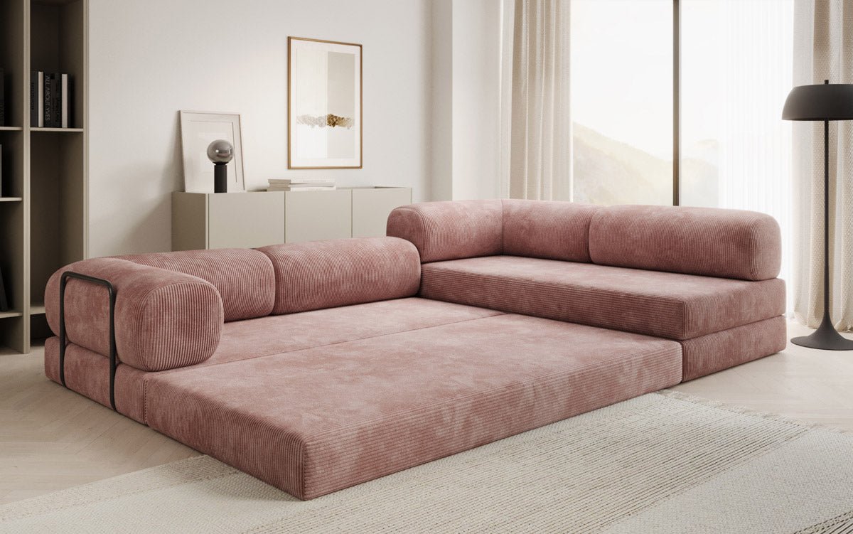 Designer Sofa Lazy L in Cord