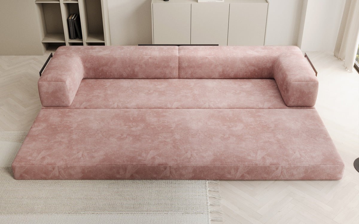 Designer Sofa Lazy 3 Sitzer XXL in Cord