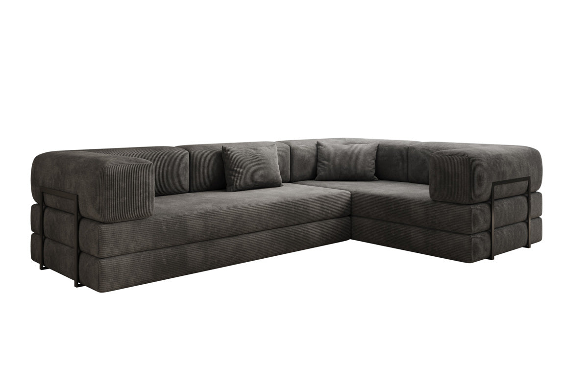 Designer Sofa Lazy L closed in Cord