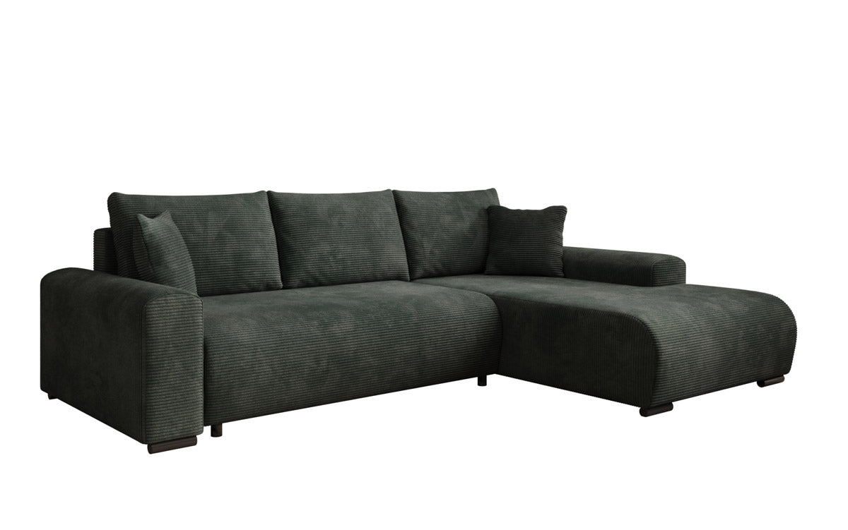 Designer Sofa Nelly mit Schlaffunktion und Stauraum