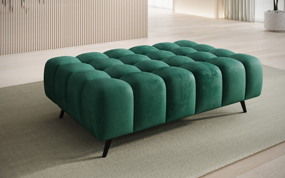 Amora velvet side stool