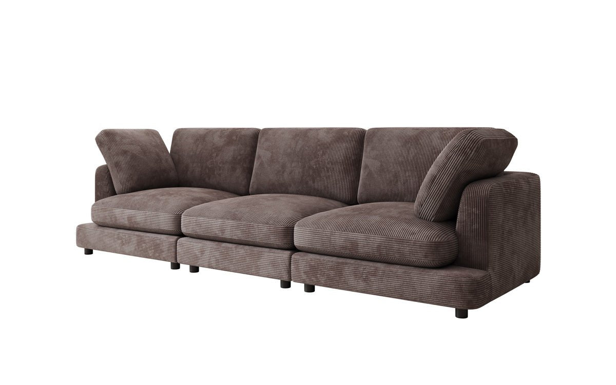 Designer 3 Siter Sofa Thalessa in Cord