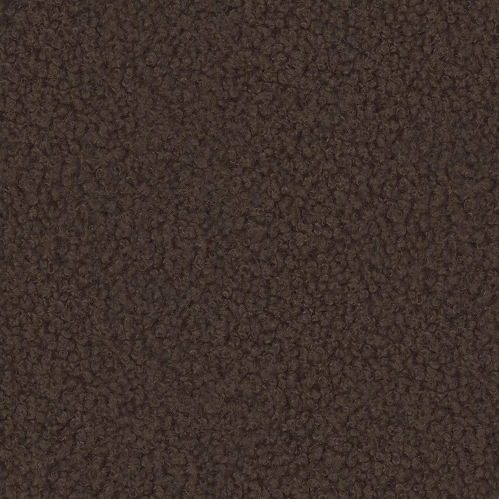 Beistellhocker Lazy in Bouclé