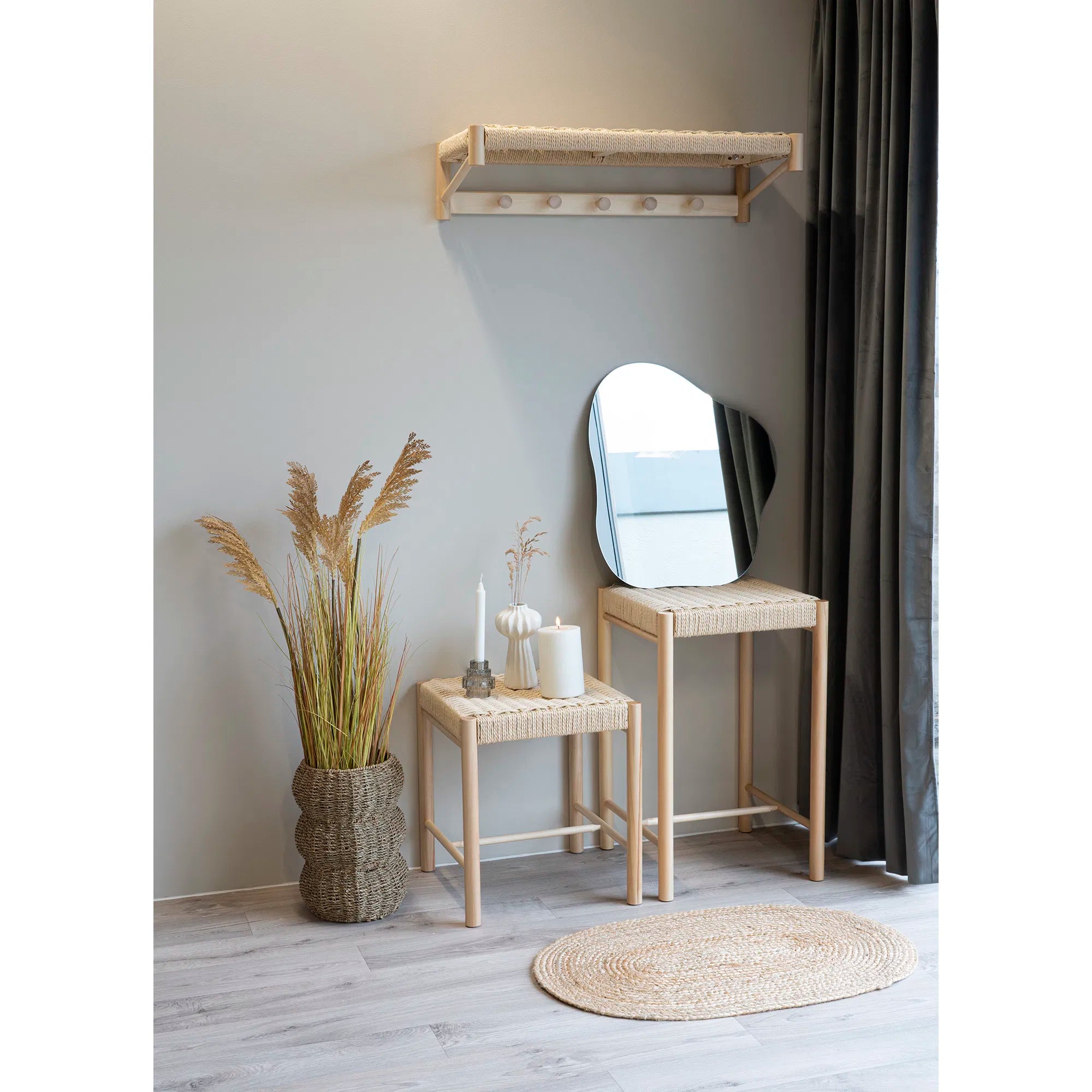 Spiegel Orviano Wide – Organic Shape made of Glass