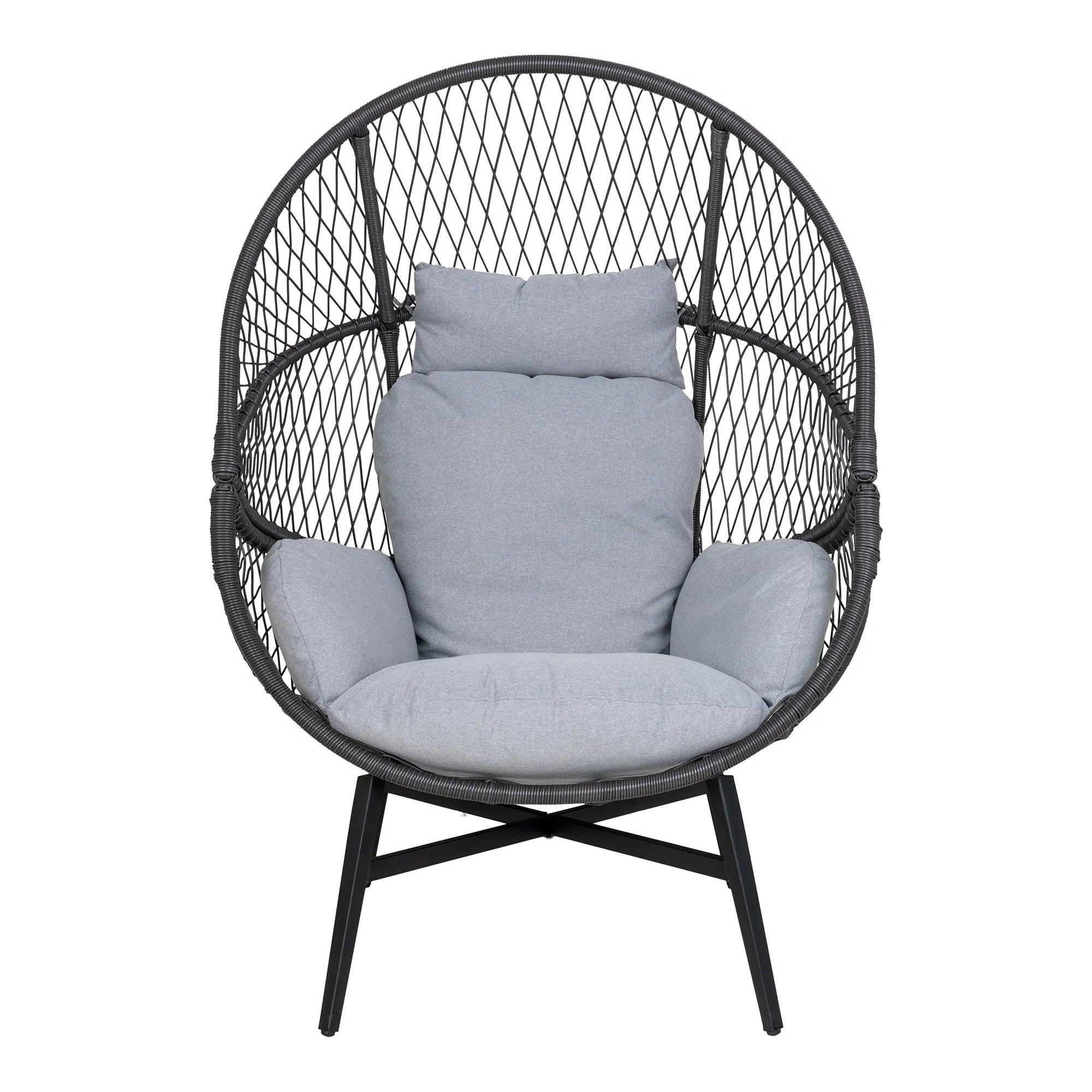 Loungesessel Marano aus Polyrattan inkl. Kissen