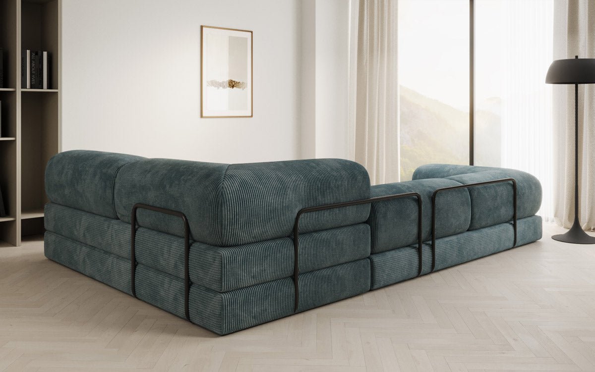 Designer Sofa Lazy L in Cord