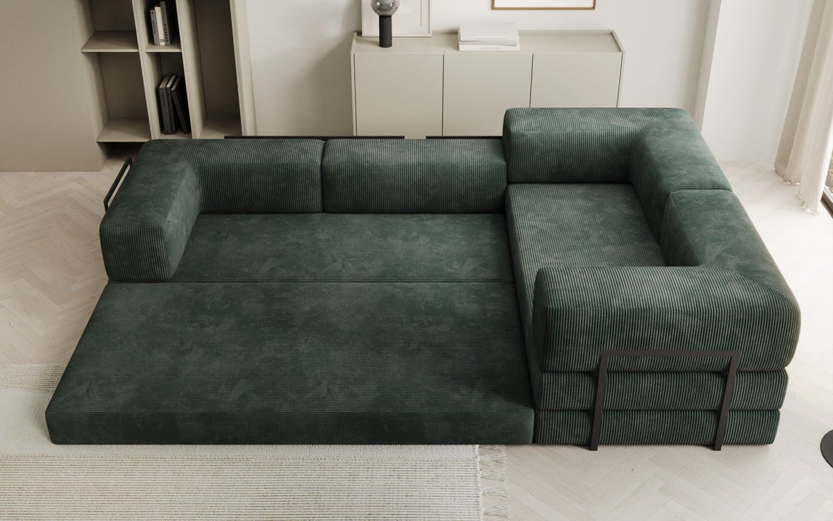 Designer Sofa Lazy L closed in Cord