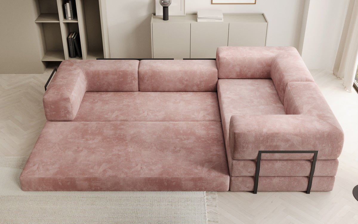 Designer Sofa Lazy L closed in Cord