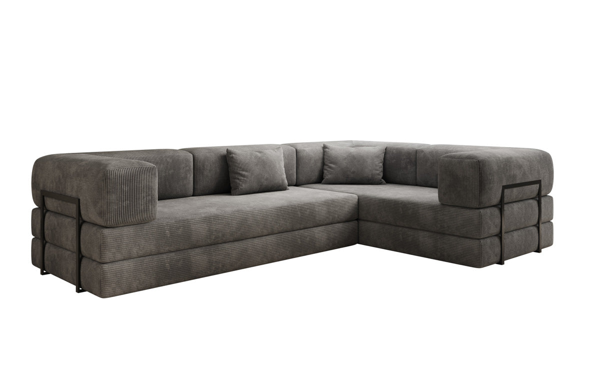 Designer Sofa Lazy L closed in Cord