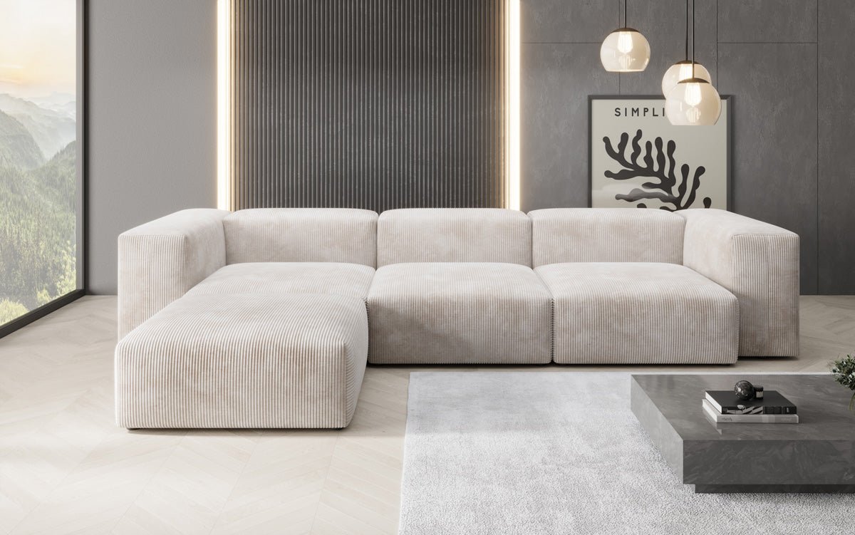 Designer Sofa Snug in Cord