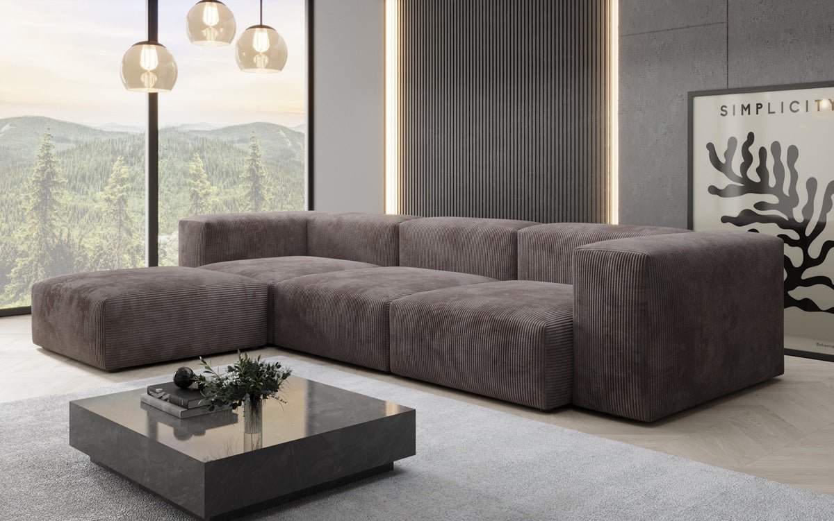 Designer Sofa Snug in Cord