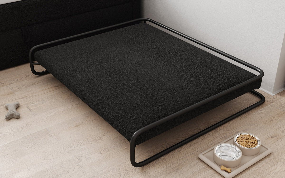 Dog bed Arlo 100×120 cm in Bouclé