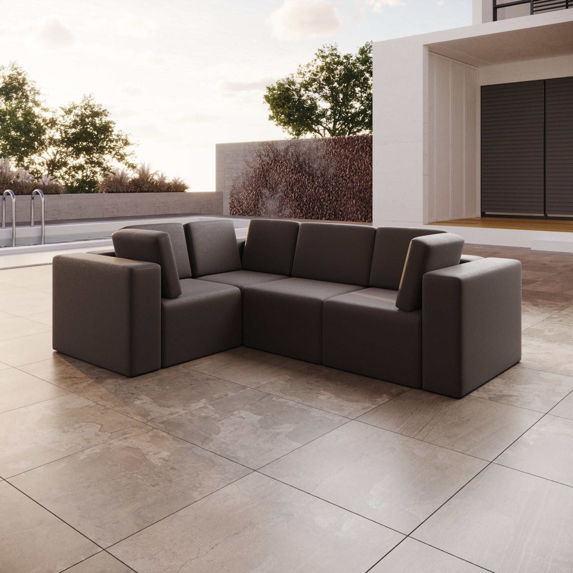 Bezug für Gartensofa Eden L