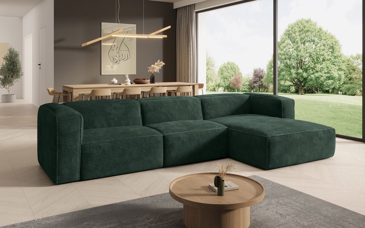 Designer Sofa Comfy in Cord