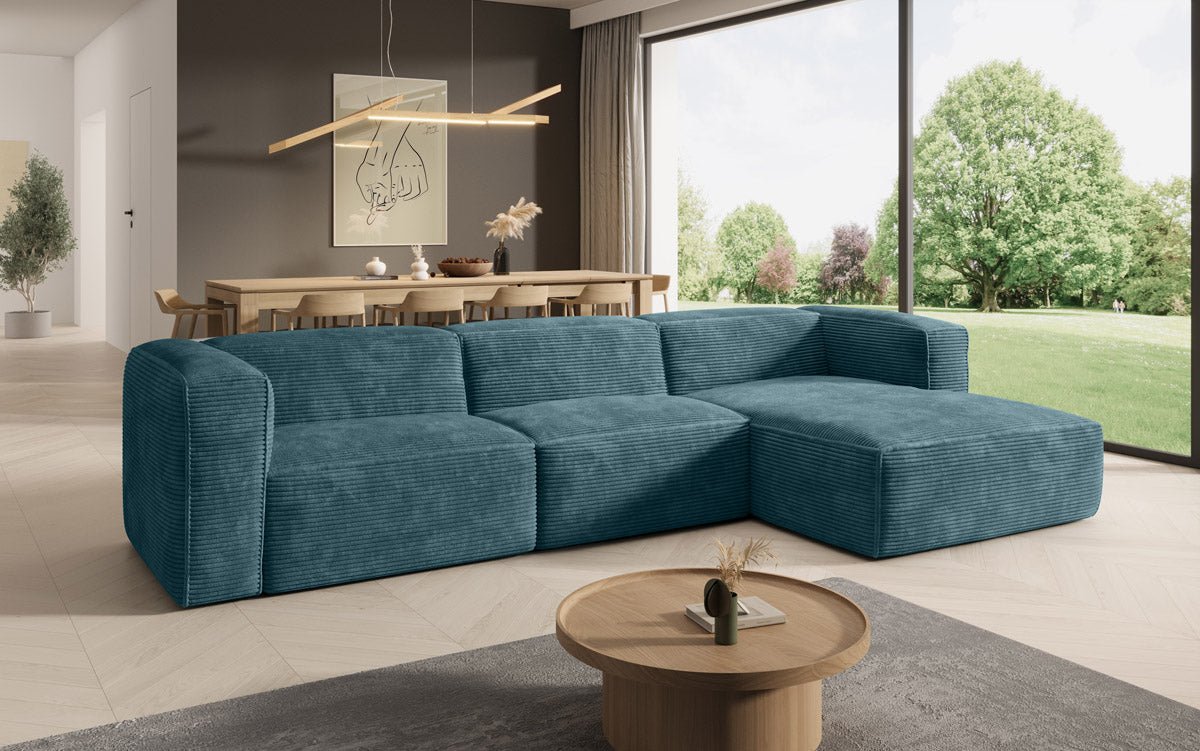 Designer Sofa Comfy in Cord