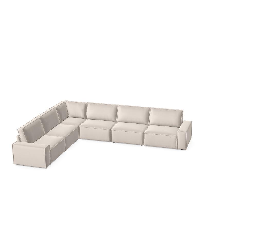 Modulares Sofa Domo - Deine Wunschkonfiguration 6L2XKO