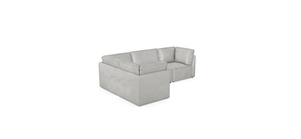 Modulares Sofa Domo - Konfiguriertes Sofa Ref: MJZCP7