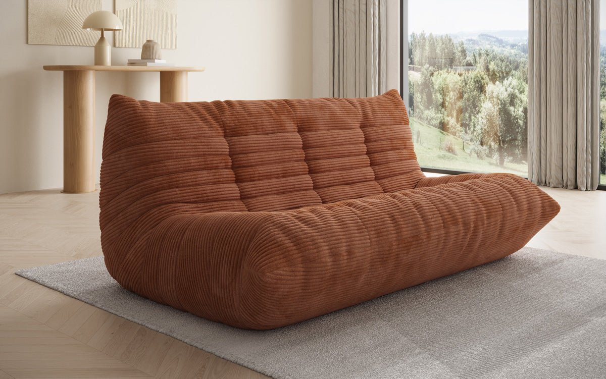 Designer 3 Sitzer Sofa Calmo in Cord
