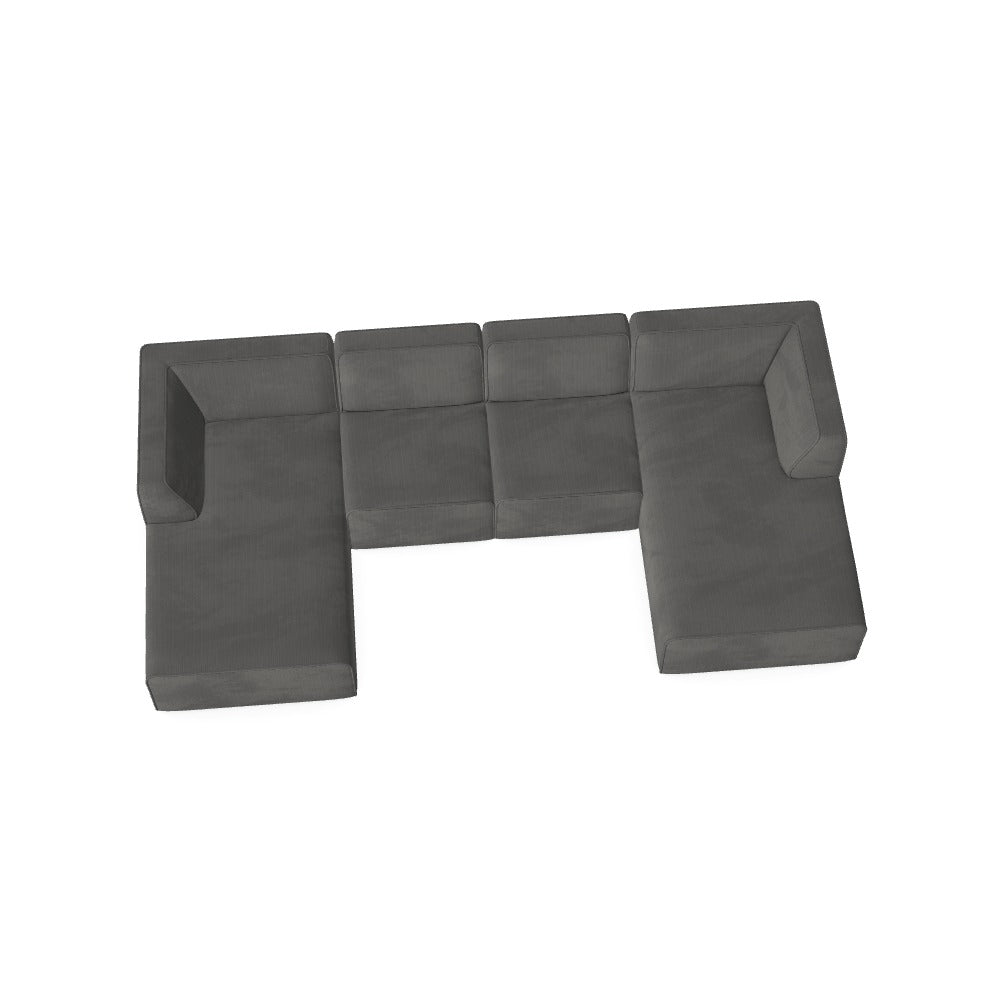 Modulares Sofa Hugg - Deine Wunschkonfiguration M_TFDHWR