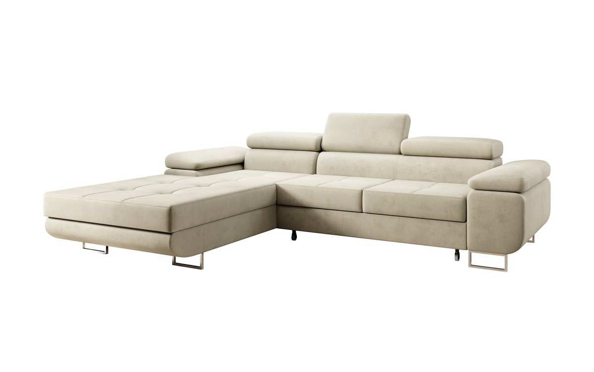 Designer Sofa Calvera mit Schlaf - und Klappfunktion - Luxusbetten24