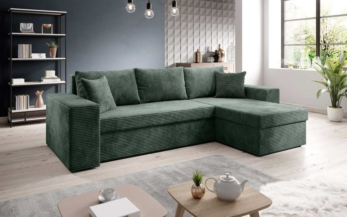 Designer Sofa Denver mit Schlaf - und Klappfunktion - Luxusbetten24