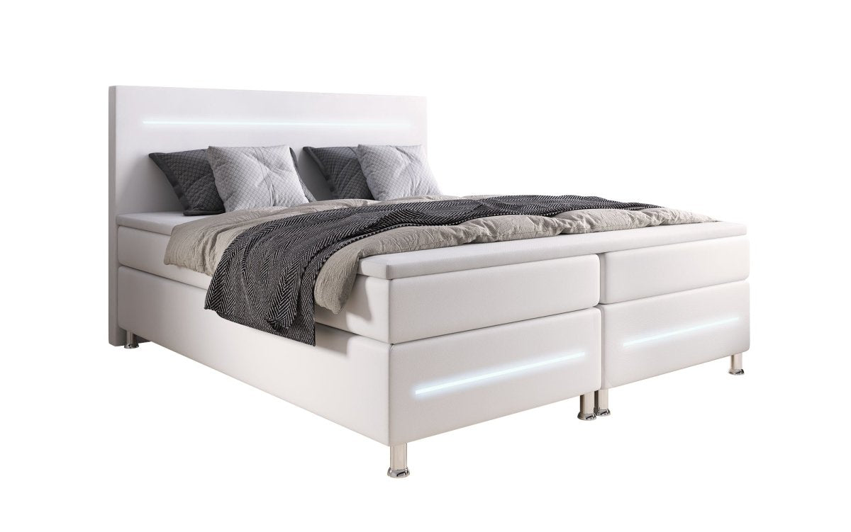 OUTLET - Boxspringbett Sejour mit LED - Luxusbetten24