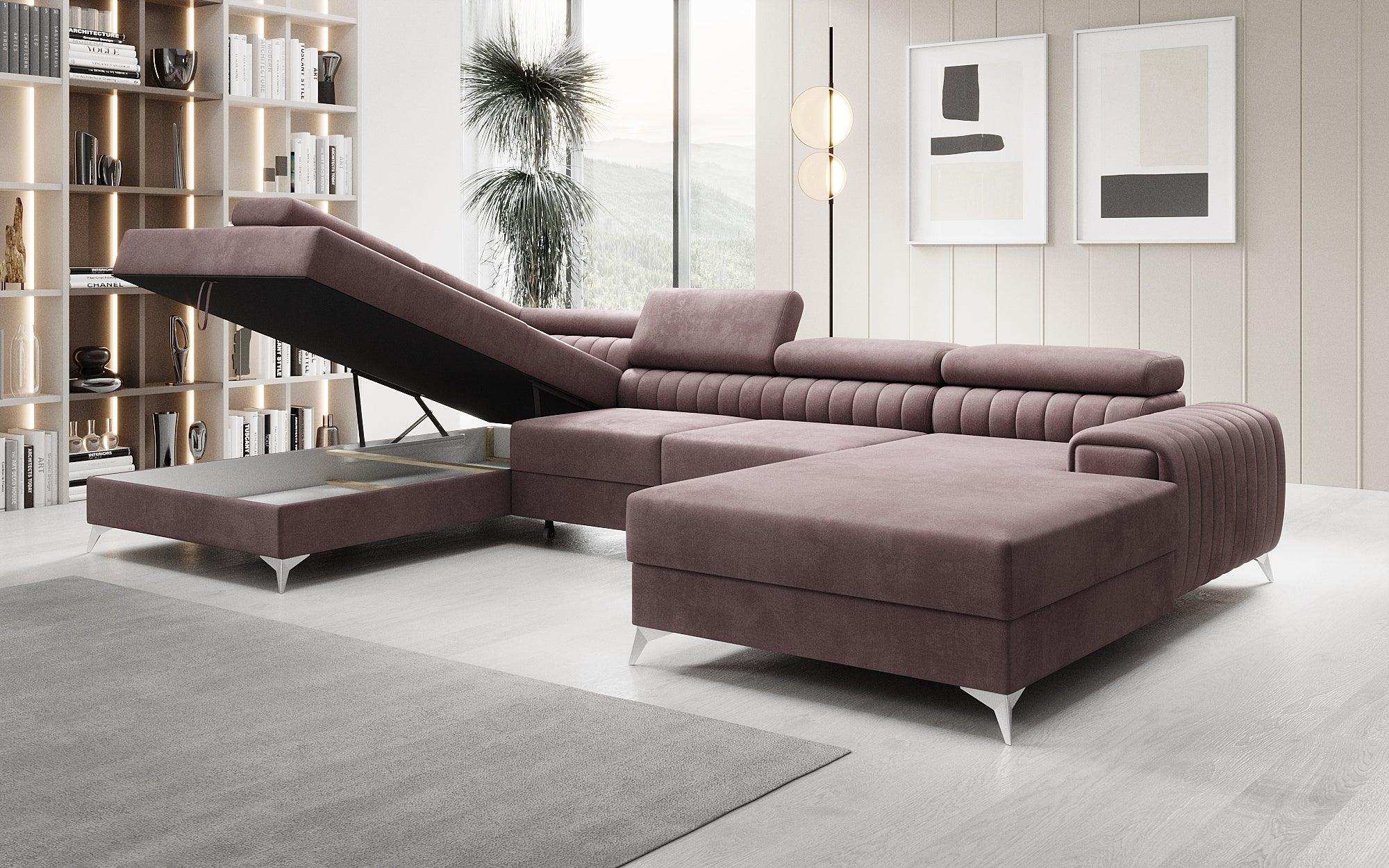 Designer Sofa Collina mit Schlaf- und Klappfunktion