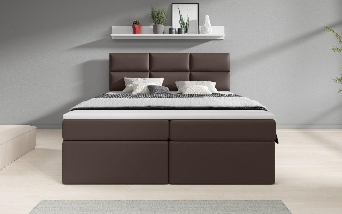 Boxspringbett Carre mit USB-Anschluss - Luxusbetten24