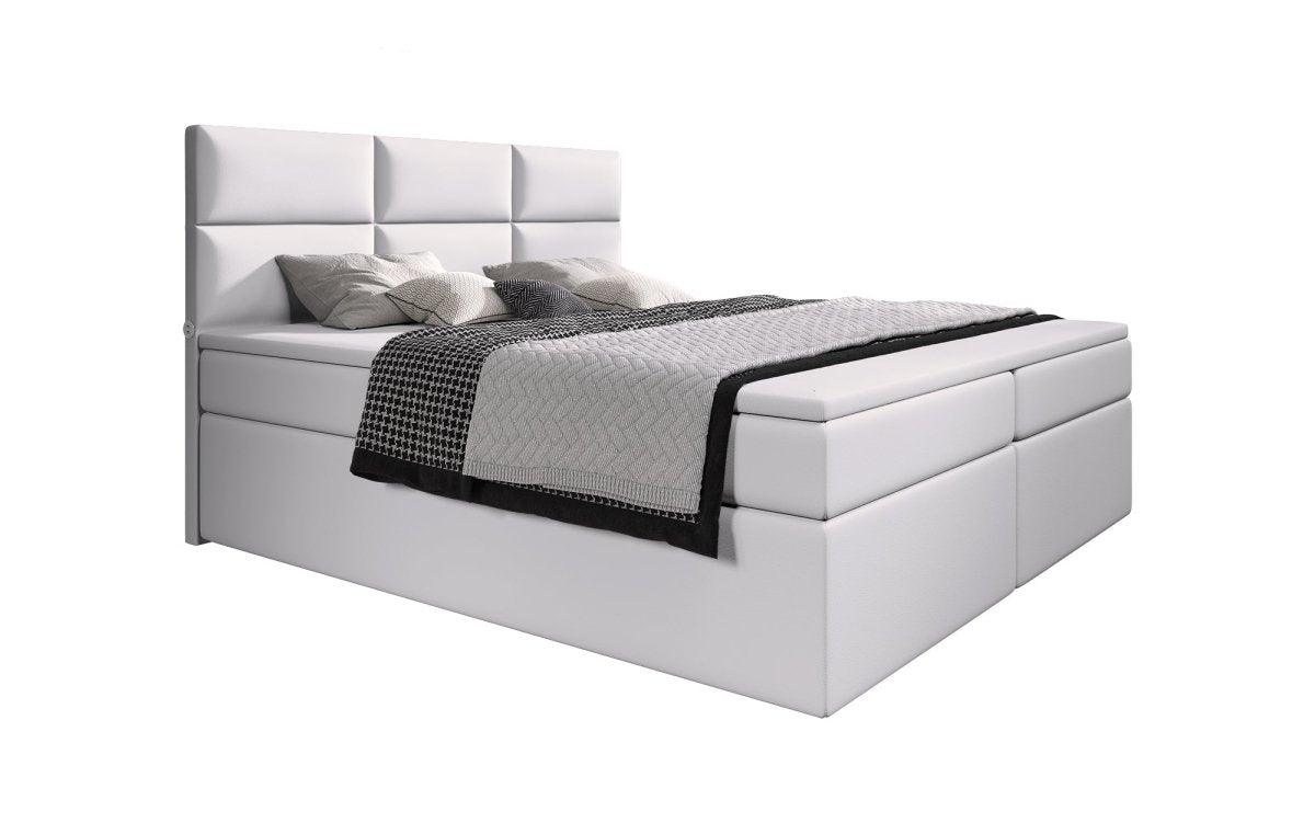 Boxspringbett Carre mit USB-Anschluss - Luxusbetten24