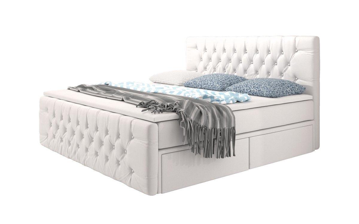 Boxspringbett Sognare mit Stauraum - Luxusbetten24