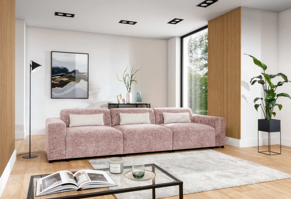 Designer 3er Sofa Napoli - Luxusbetten24