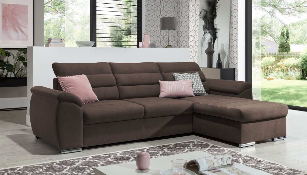 Designer Sofa Lima mit Schlaf- und Klappfunktion - Luxusbetten24