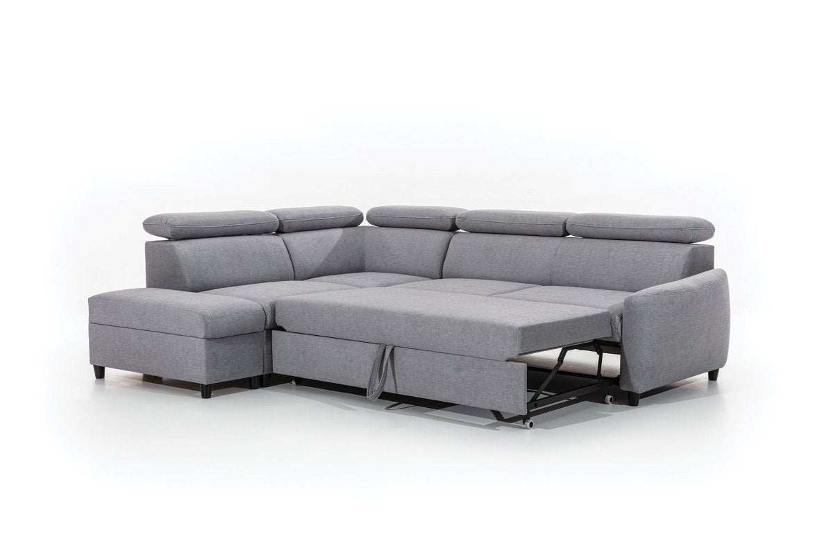 Designer Sofa Noura mit Schlaf- und Klappfunktion - Luxusbetten24