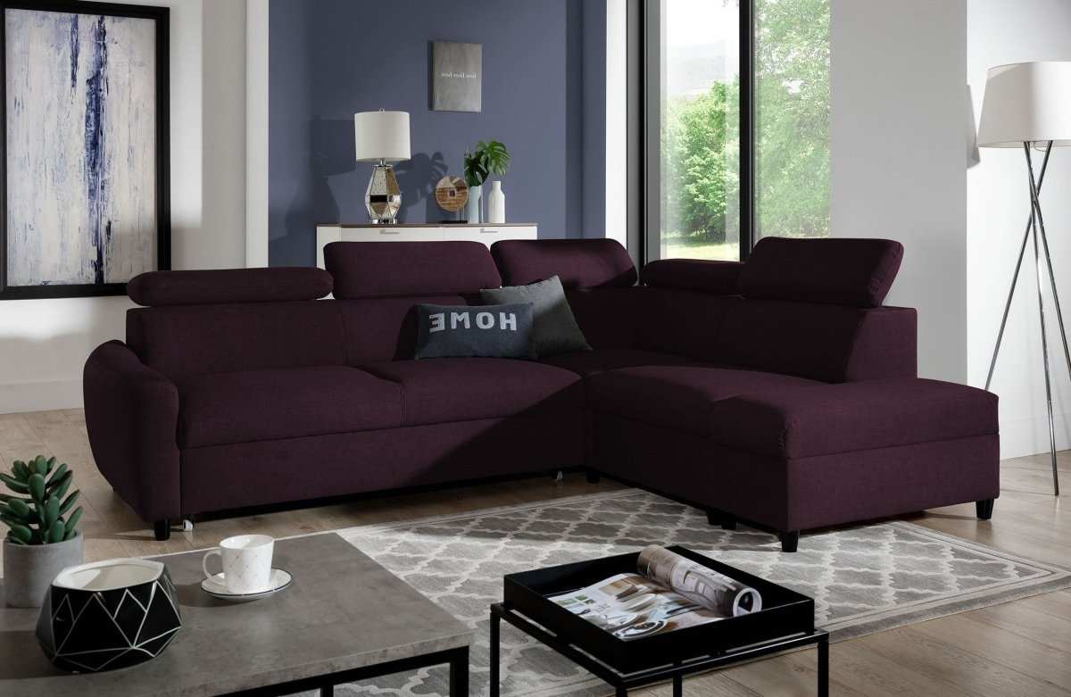 Designer Sofa Noura mit Schlaf- und Klappfunktion - Luxusbetten24