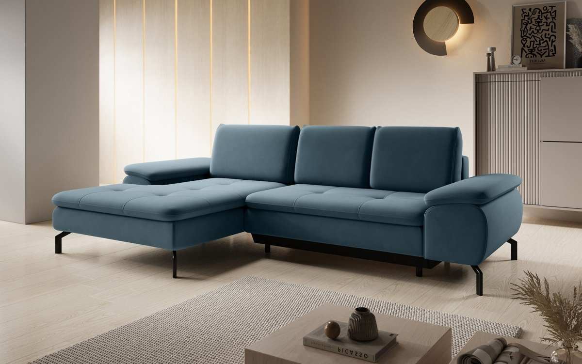 Designer Sofa Verila Mini mit Schlaf- und Klappfunktion - Luxusbetten24