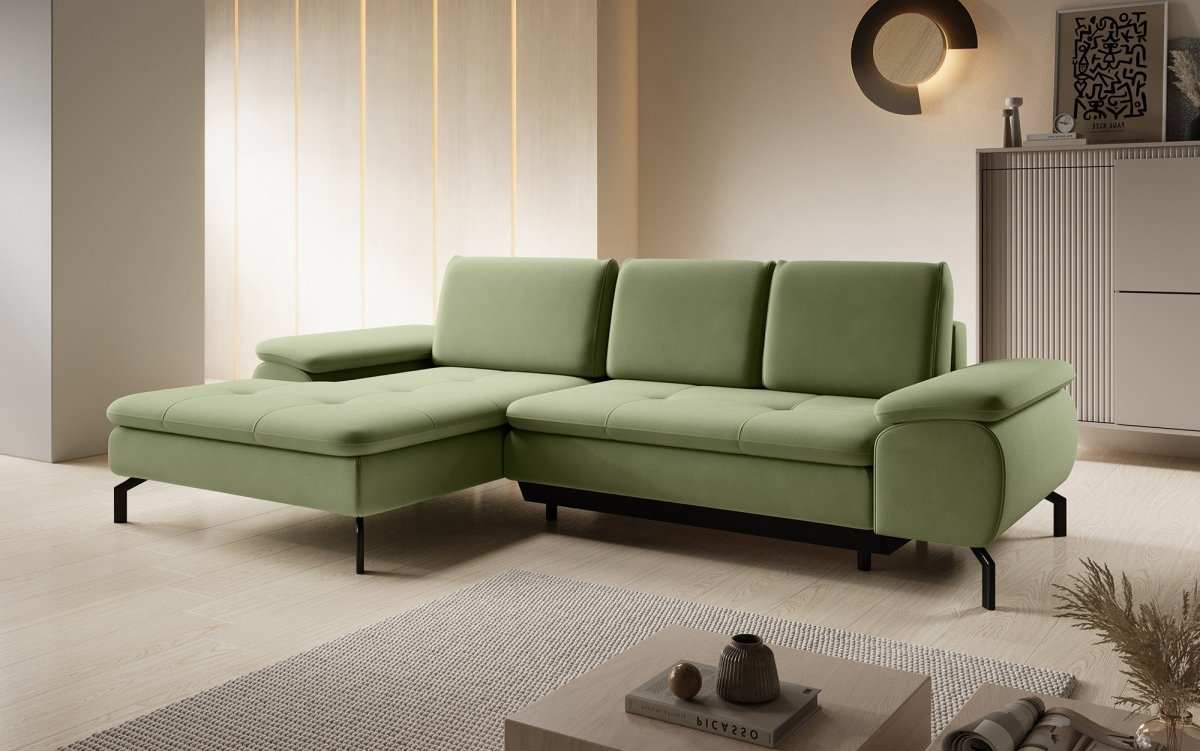 Designer Sofa Verila Mini mit Schlaf- und Klappfunktion - Luxusbetten24