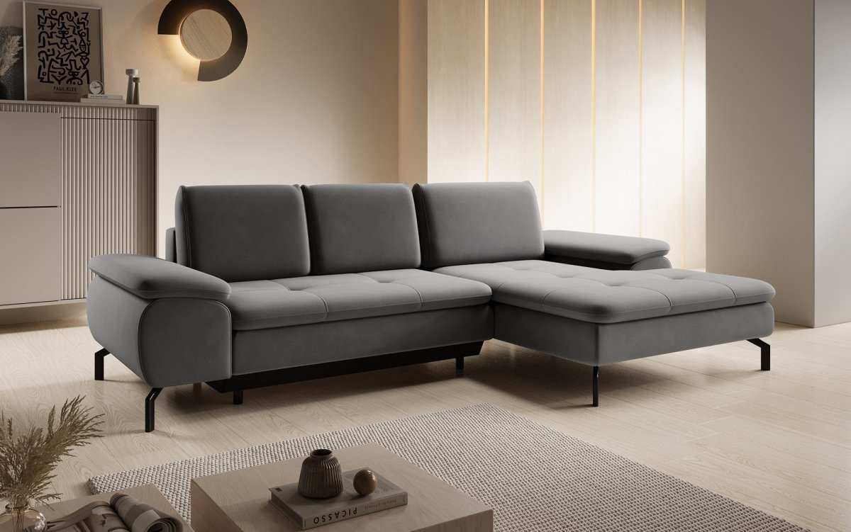 Designer Sofa Verila Mini mit Schlaf- und Klappfunktion - Luxusbetten24