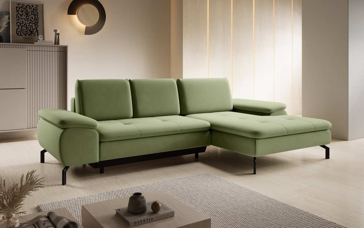 Designer Sofa Verila Mini mit Schlaf- und Klappfunktion - Luxusbetten24